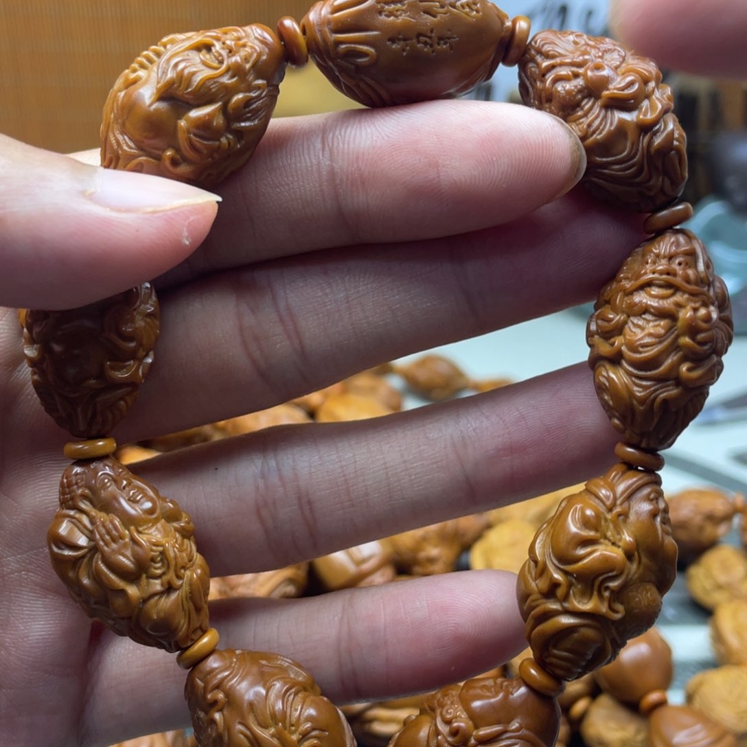 橄榄核手串/手链橄榄核雕工艺手串5119