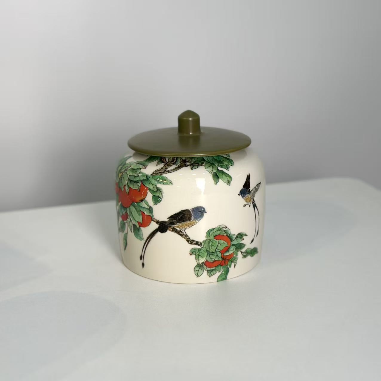 喜上眉梢茶叶罐@ZH1487