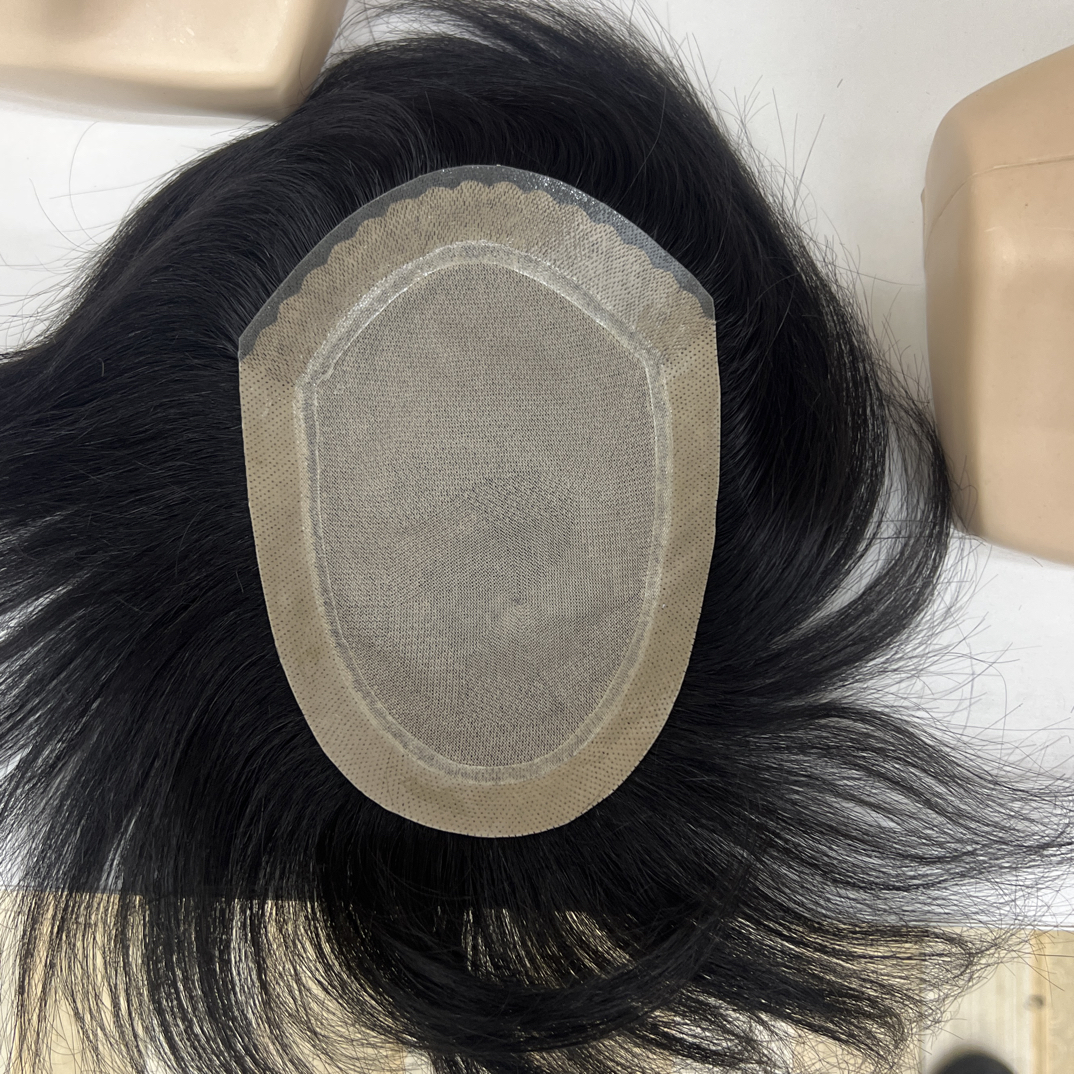新款高端全递针全手工/全辫发假发片/超隐形无需剃发无痕使用