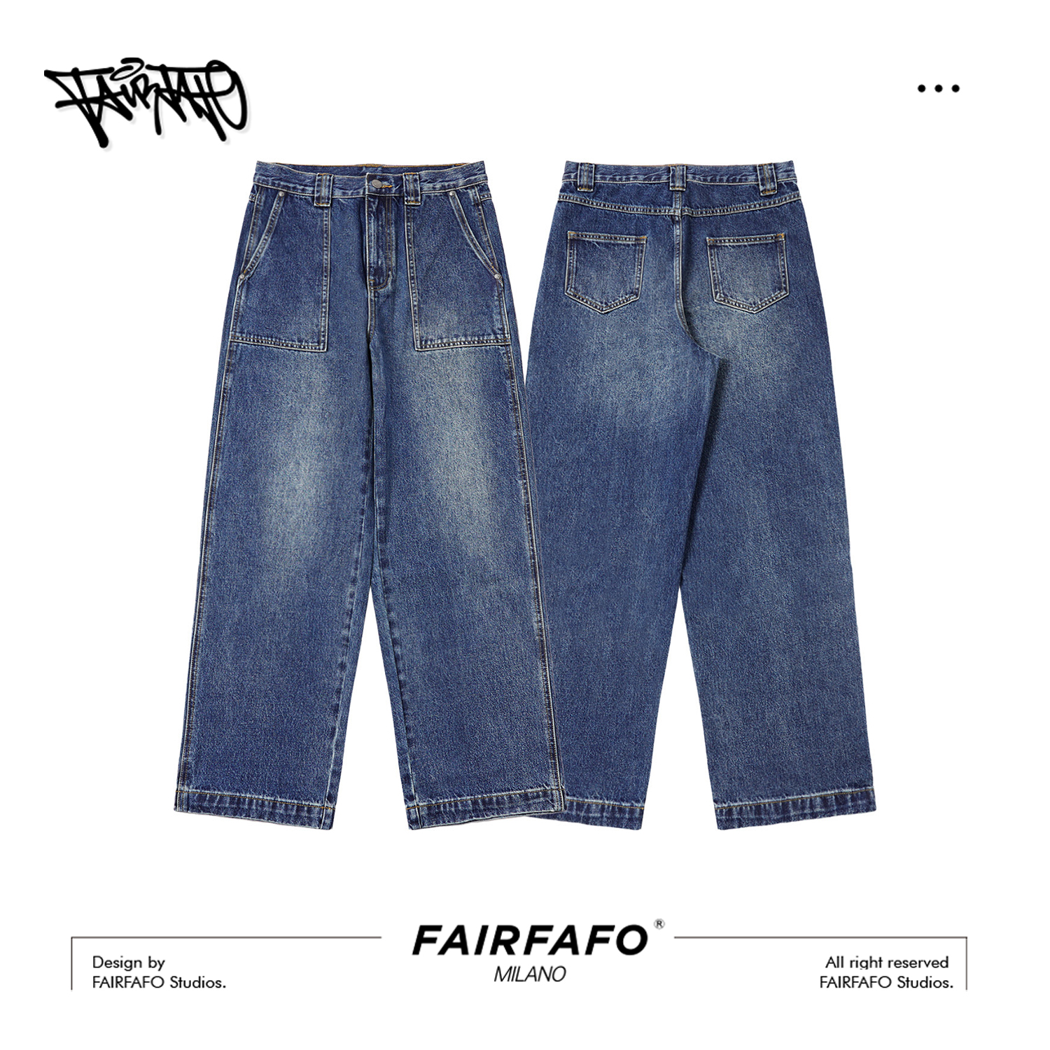 【百搭直筒牛仔裤】ZT4KC0023