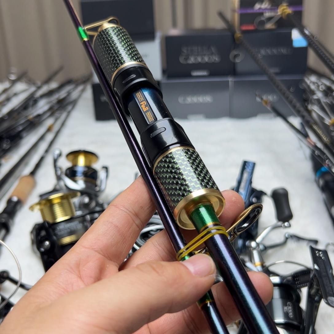 碳素3.8m路亚杆12345678