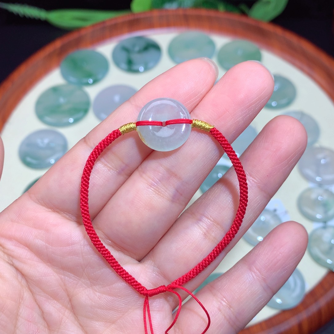 翡翠未镶嵌颈饰翡翠吊坠25