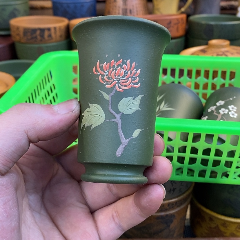 【闪购商品】紫砂杯子宜兴全手工紫砂杯