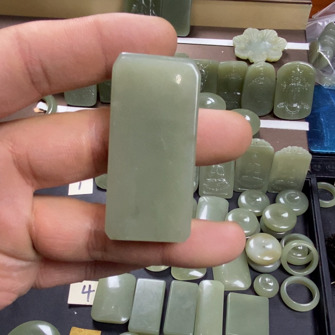 颈饰未镶嵌和田玉花****0025
