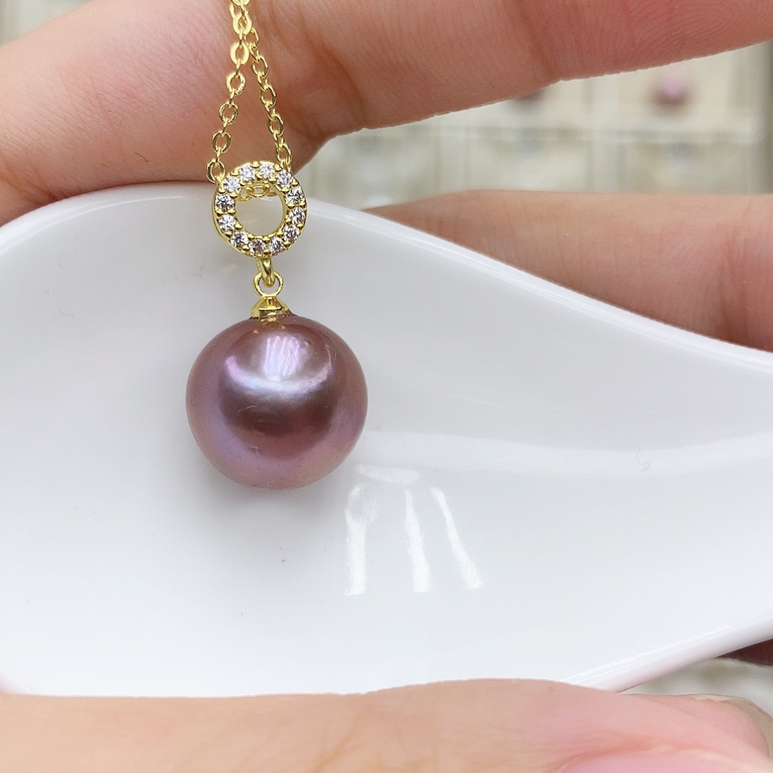 淡水珍珠颈饰合金