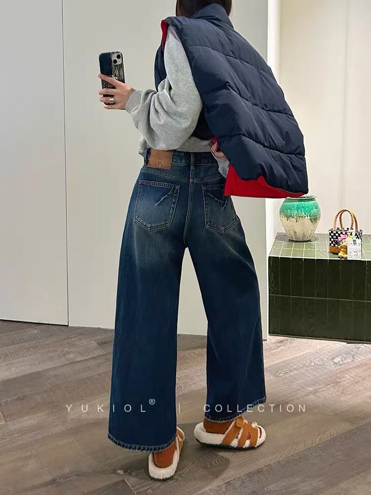 （加绒）独有高端301系列，大梨形都给我入！超级好看九分阔腿！