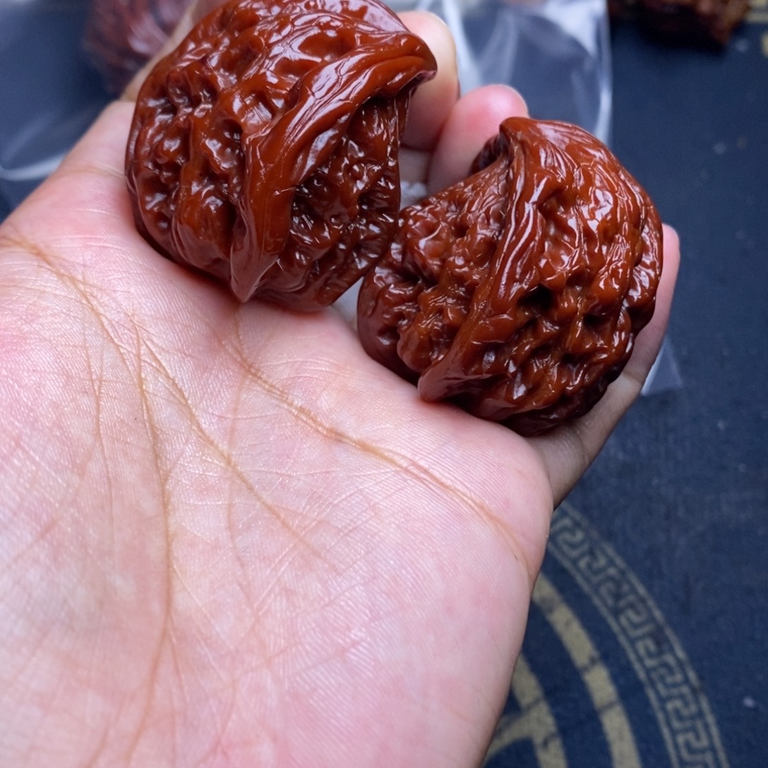 文玩核桃吊坠蛇头41