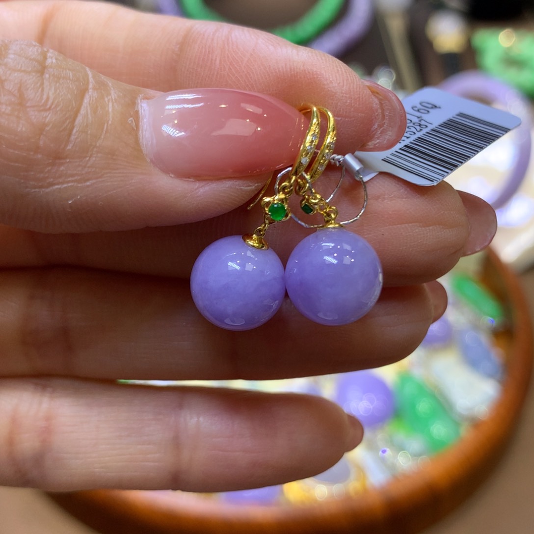 【闪购商品】翡翠18K金镶嵌颈饰翡翠