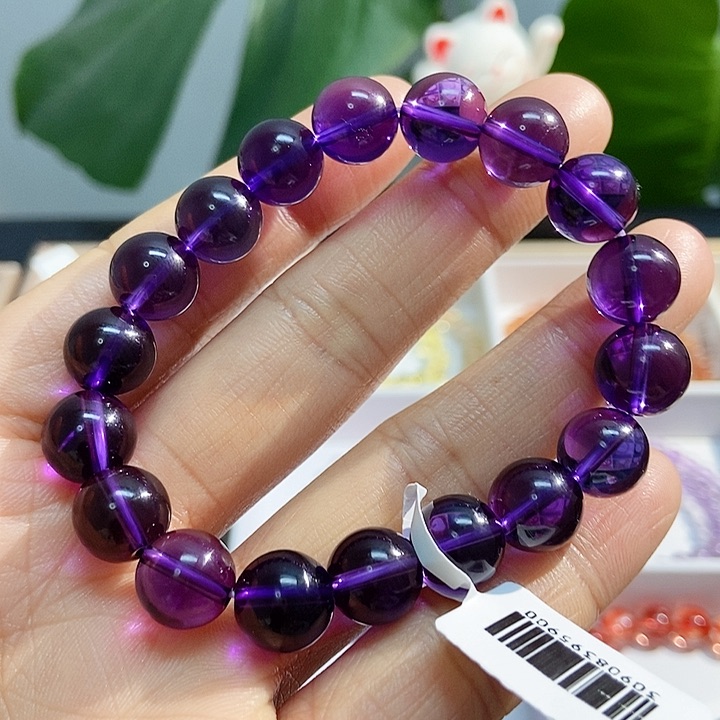 水晶手链未镶嵌紫水晶10