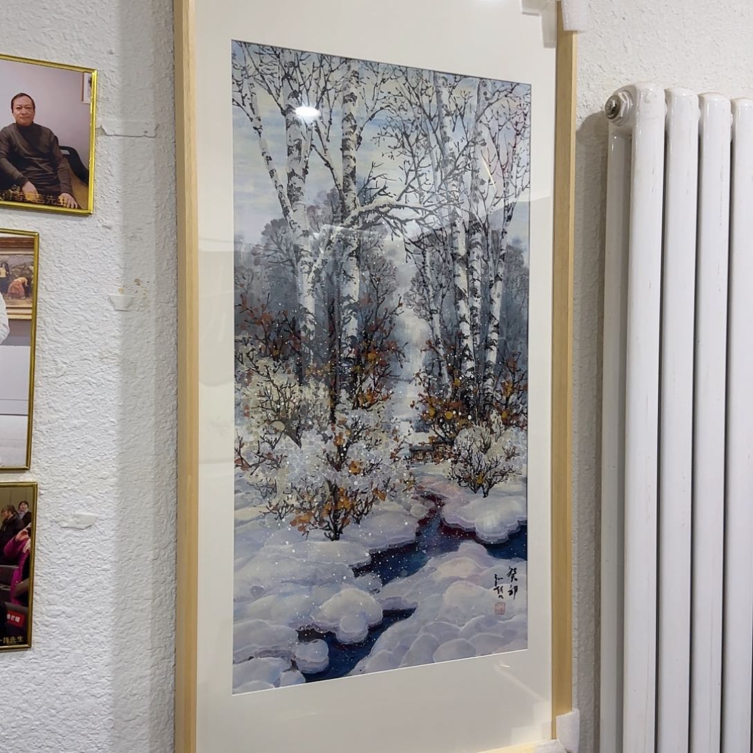 国画艺术家的作品