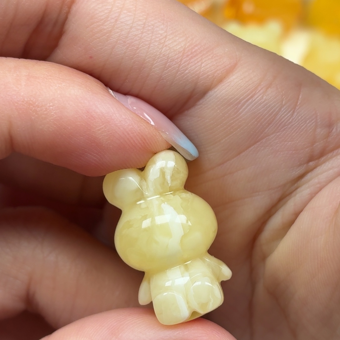 琥珀未镶嵌裸石蜜蜡