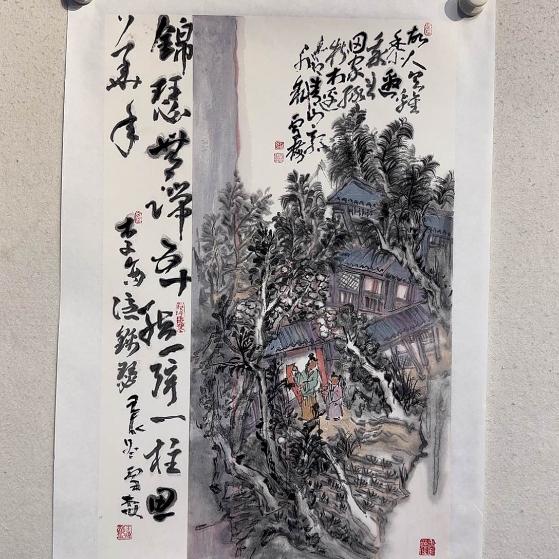 国画老师精品作品