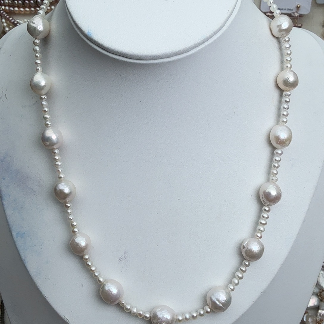 淡水珍珠未镶嵌颈饰