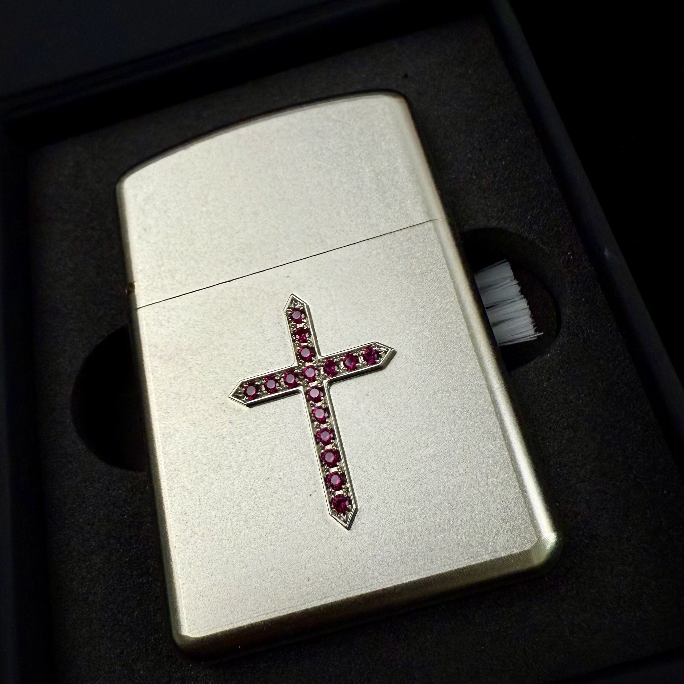 镍银尼古拉十字星去造出品打火机