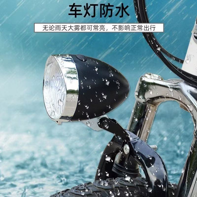 山地自行车前车灯 车前灯 安装电池