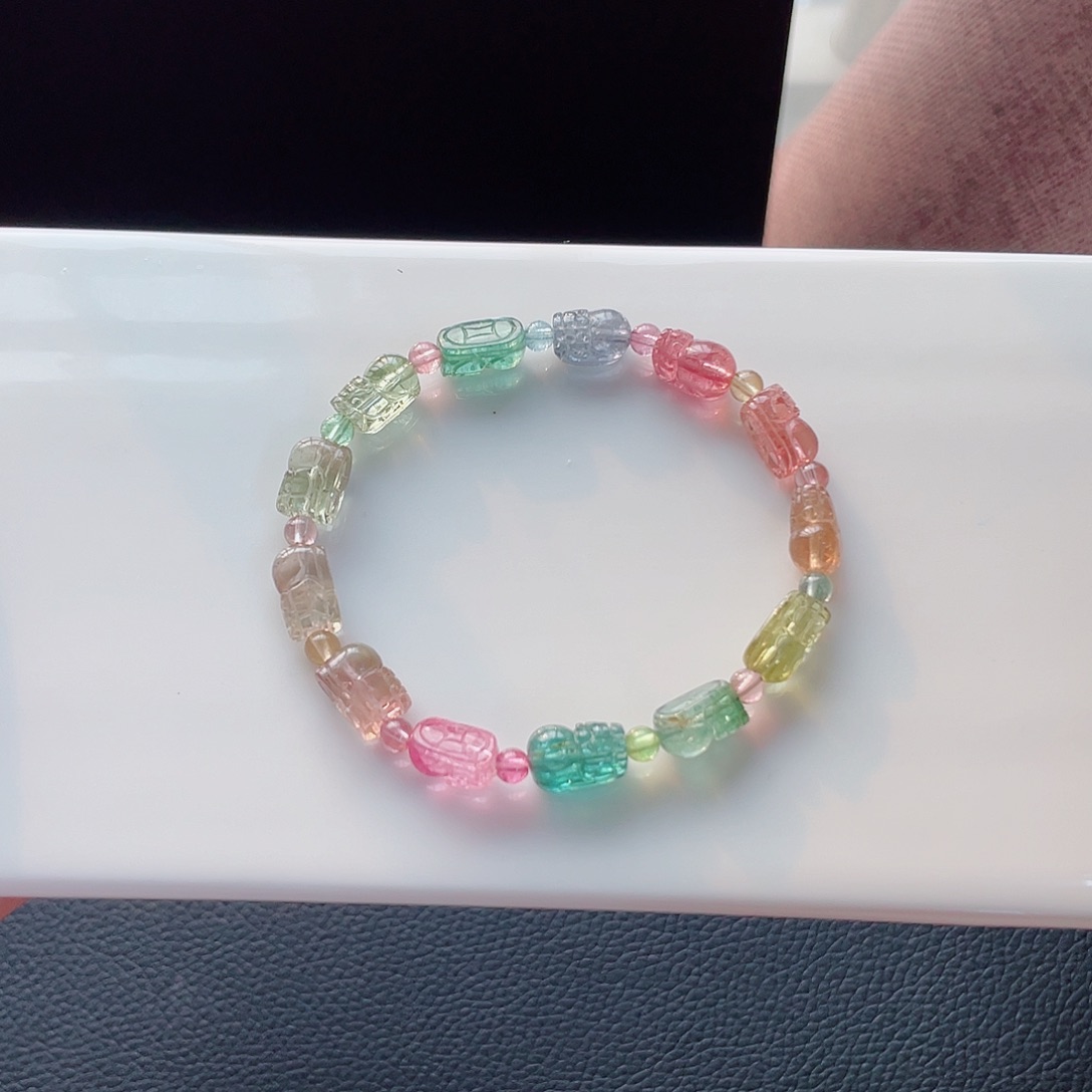 手链未镶嵌碧玺碧玺手链