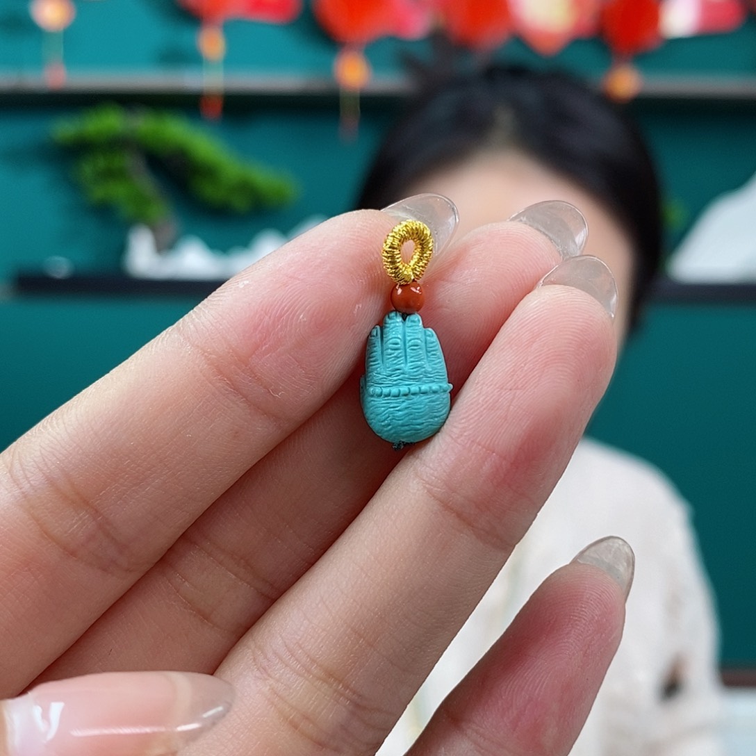 绿松石珠宝奇石未镶嵌