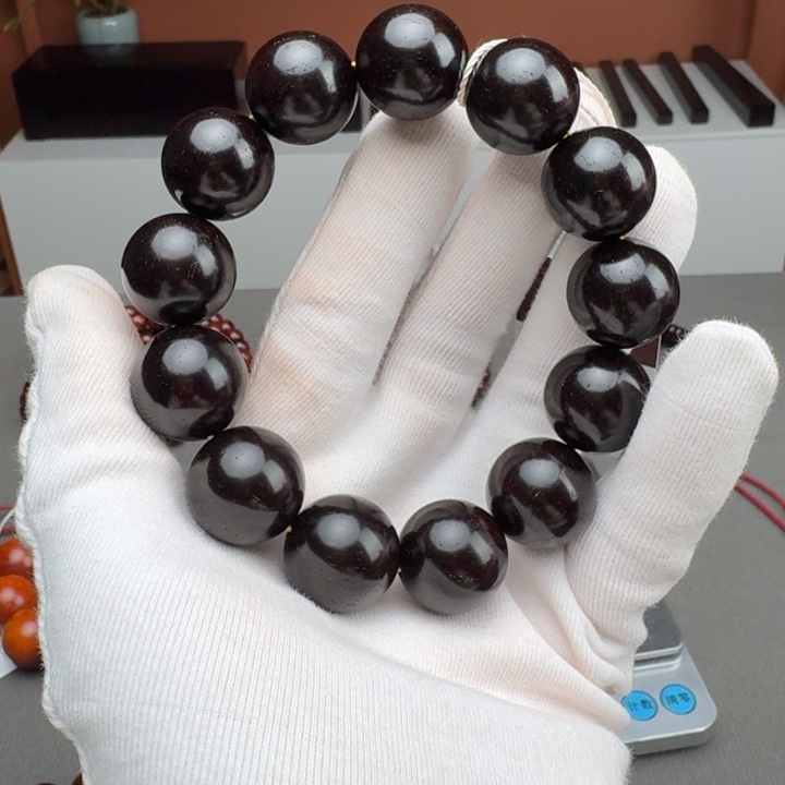 小叶紫檀手串/手链1.8泥料金星原汁原味高油密老料