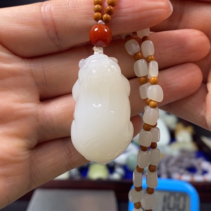 和田玉挂件未镶嵌逸**飘