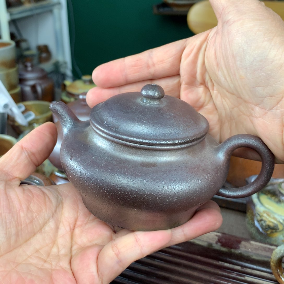 紫砂柴烧纯自然柴烧