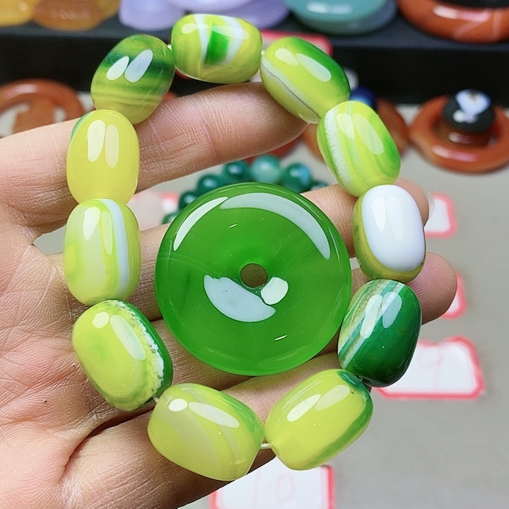 玛瑙/玉髓吊坠(不含链)未镶嵌温*