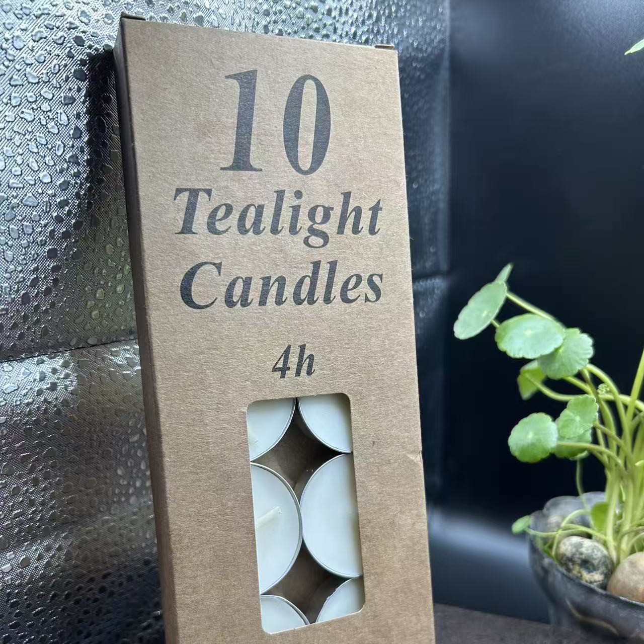 无烟无味香薰蜡烛家用室内2到4小时无烟蜡烛一盒10支装