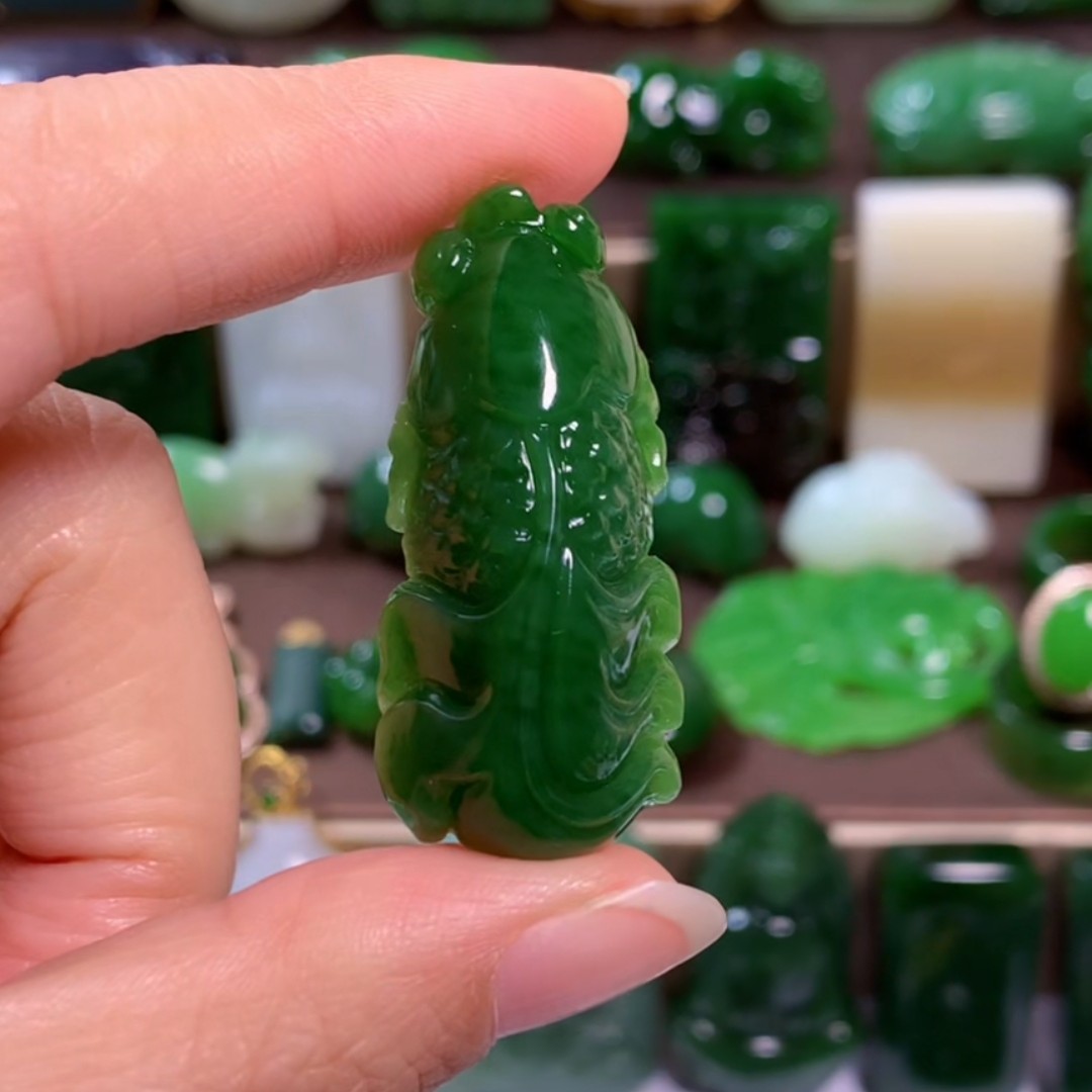 和田玉挂件未镶嵌