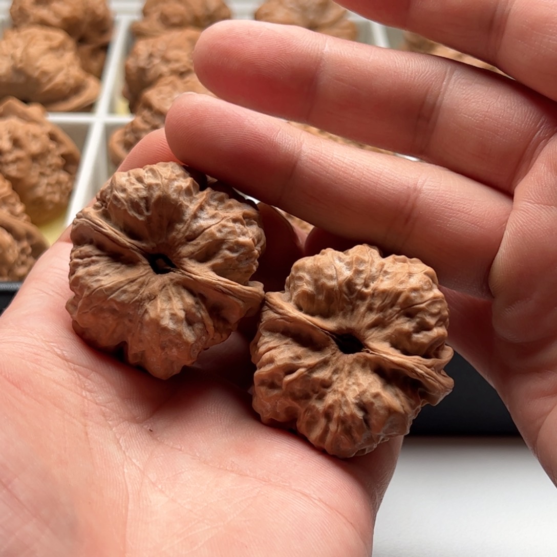 核桃把件延庆蛤蟆头