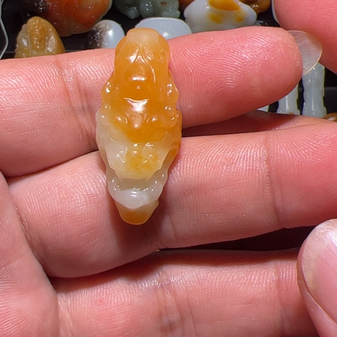 和田玉挂件未镶嵌玉*哥