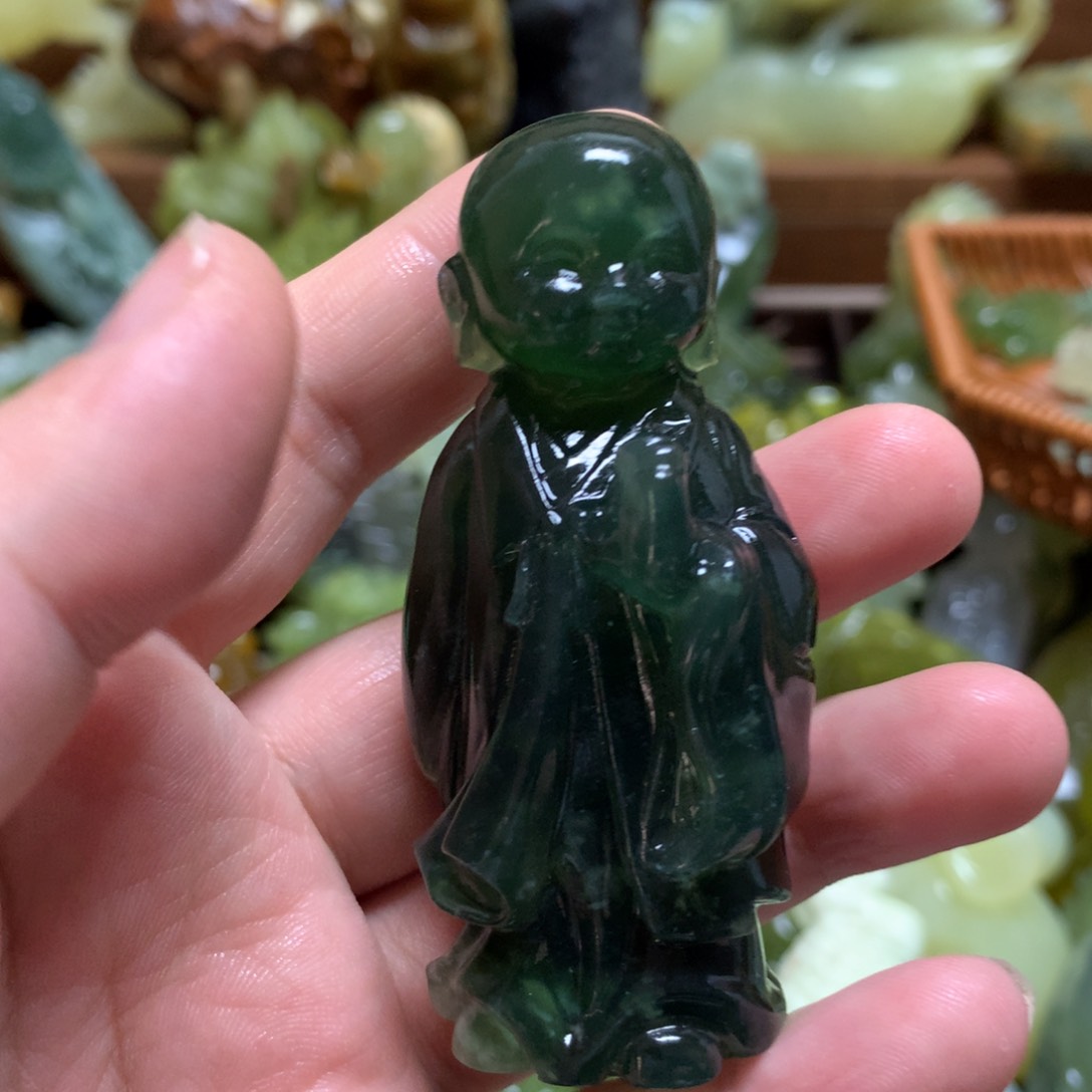 岫玉手把未镶嵌手把