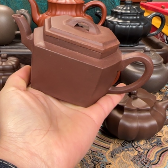 紫砂茶壶宜兴紫砂方器