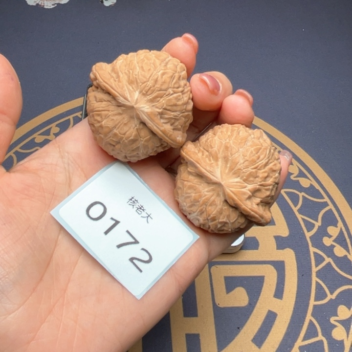 文玩核桃把件42南瓜墩