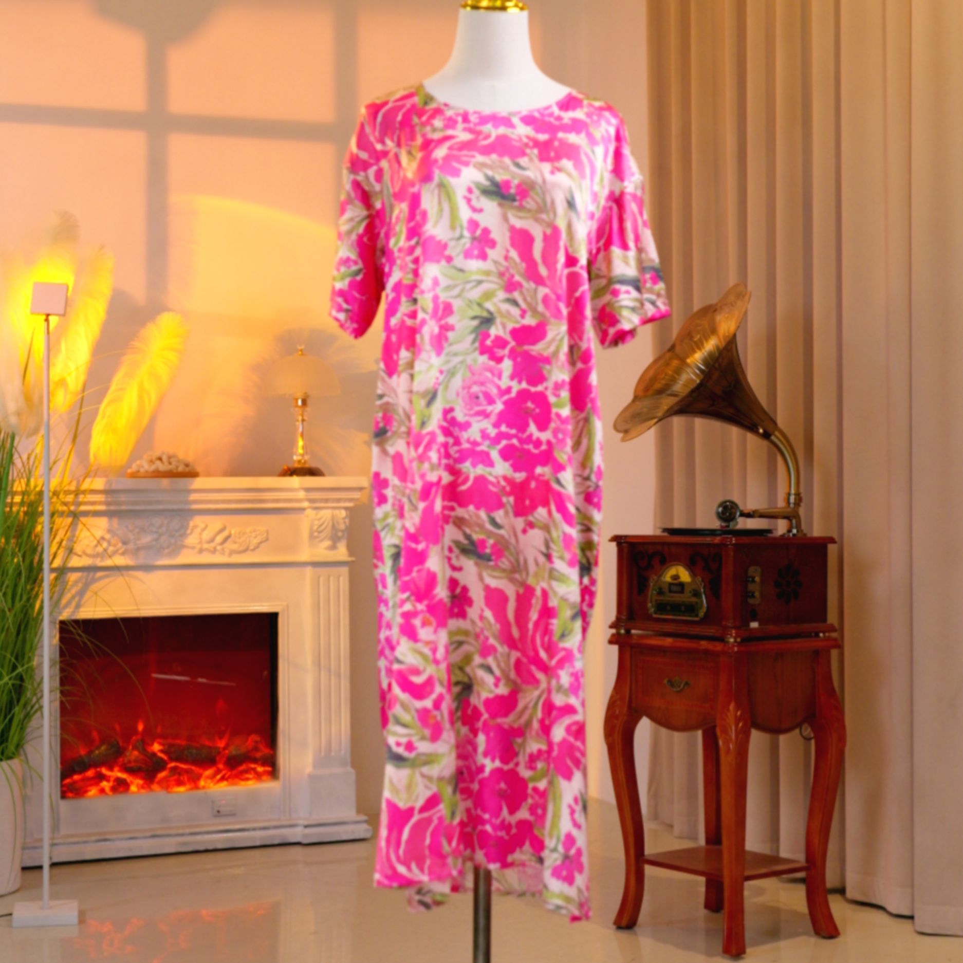    桑蚕丝高定时尚气质减龄优雅连衣裙  250261