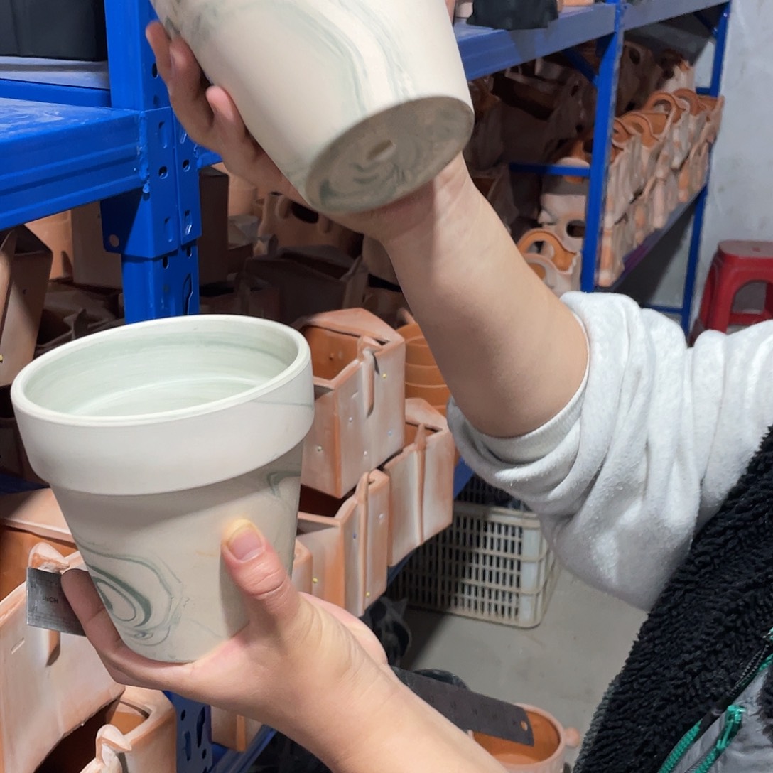 红陶13绿2。    Hubby