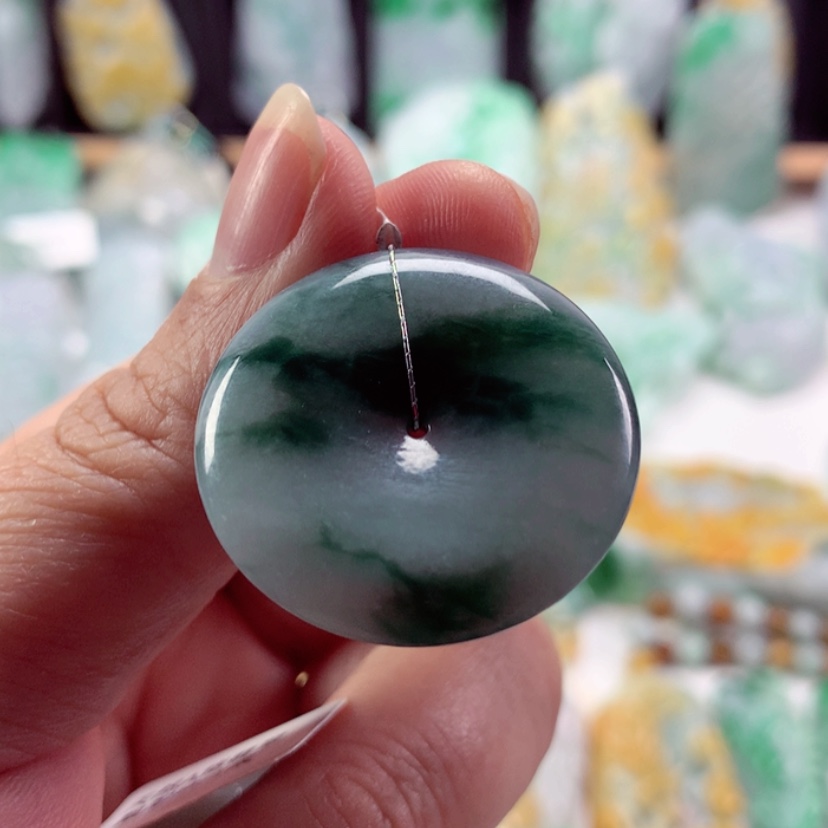 【闪购商品】翡翠吊坠(不含链)未镶嵌