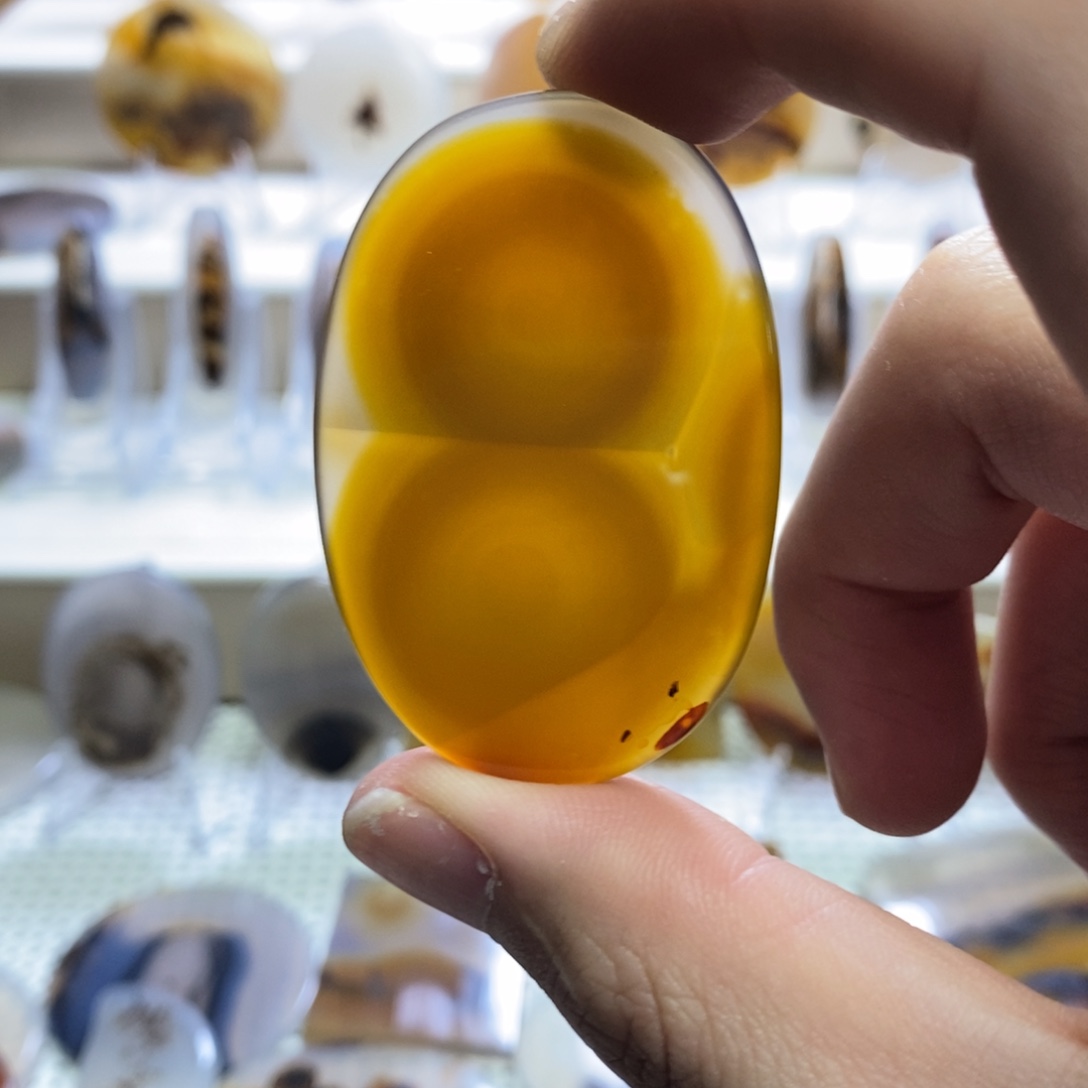 玛瑙/玉髓未镶嵌吊坠(不含链)