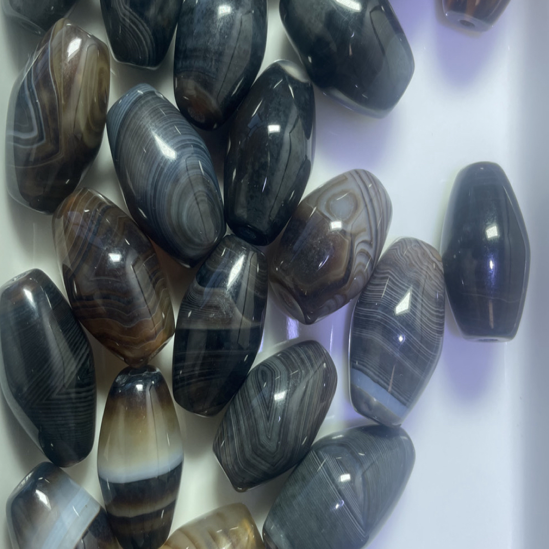 天然玛瑙，珠子桶珠