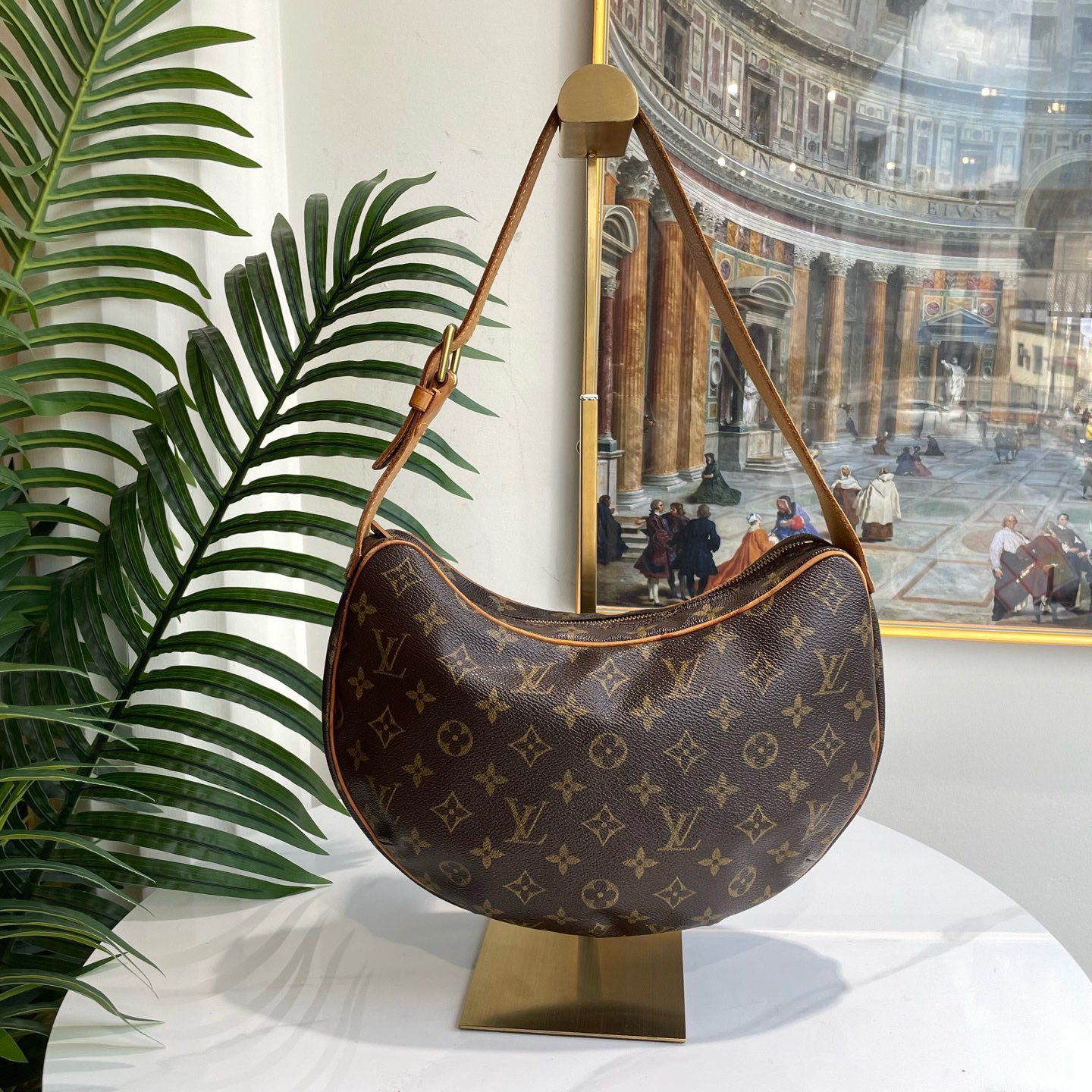 95新 LouisVuitton/路易威登 多宝二奢/04404/中号豌豆包 03年