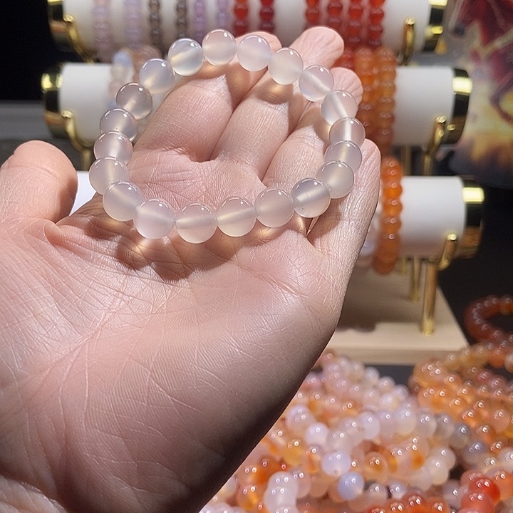 玛瑙/玉髓未镶嵌手链