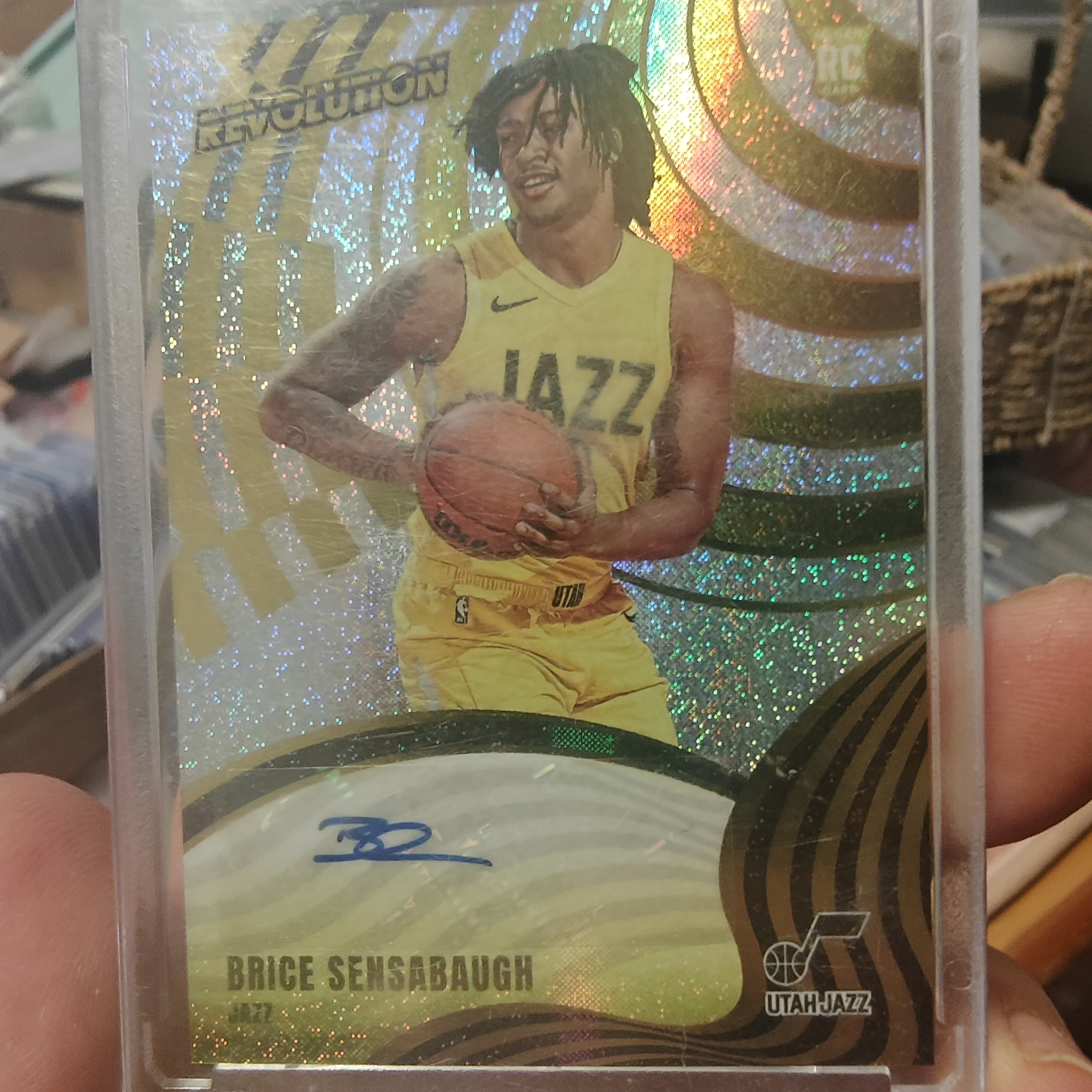 森萨博 新秀年 签字