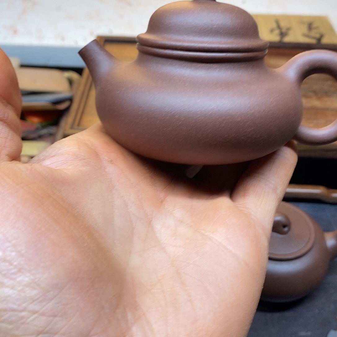 一***泉紫砂茶壶原矿紫泥容天紫砂壶
