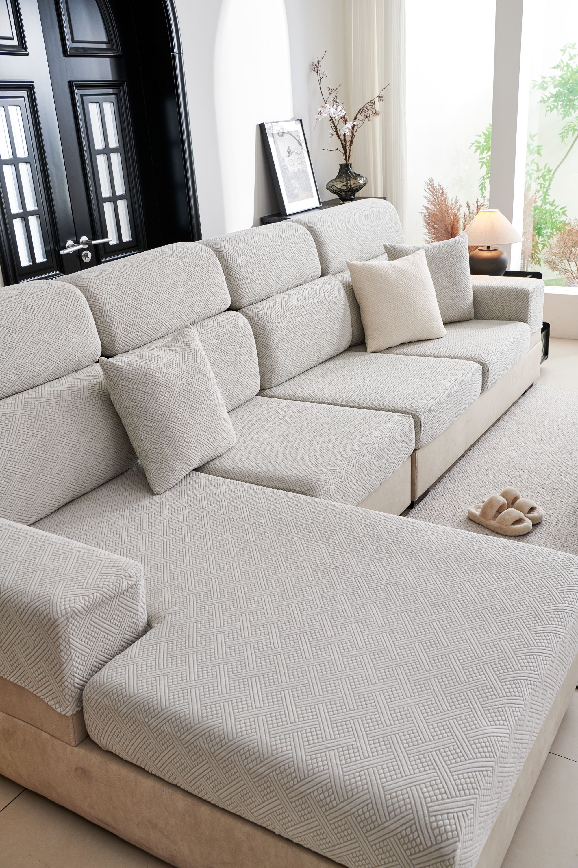 米格沙发套弹力四季通用沙发套罩全盖布沙发笠