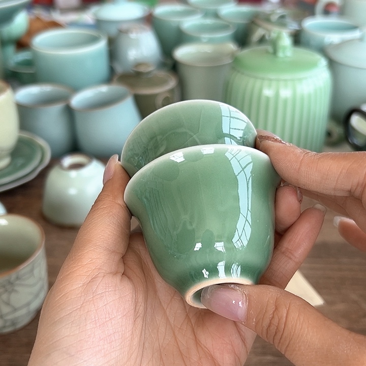 小米茶器龙泉青瓷
