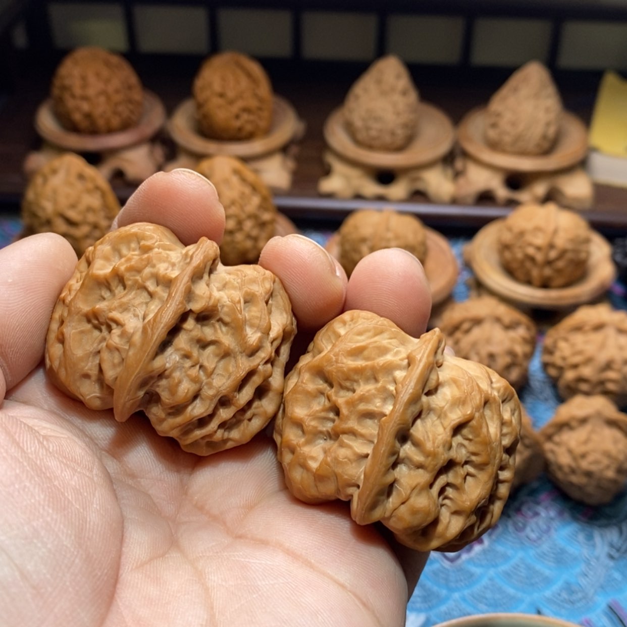 【闪购商品】文玩核桃吊坠金钟