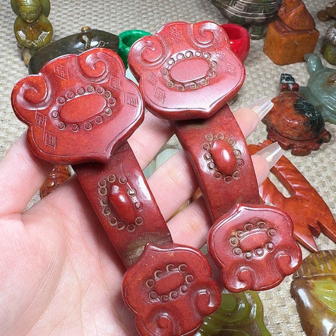 白玉菩提吊坠挂件