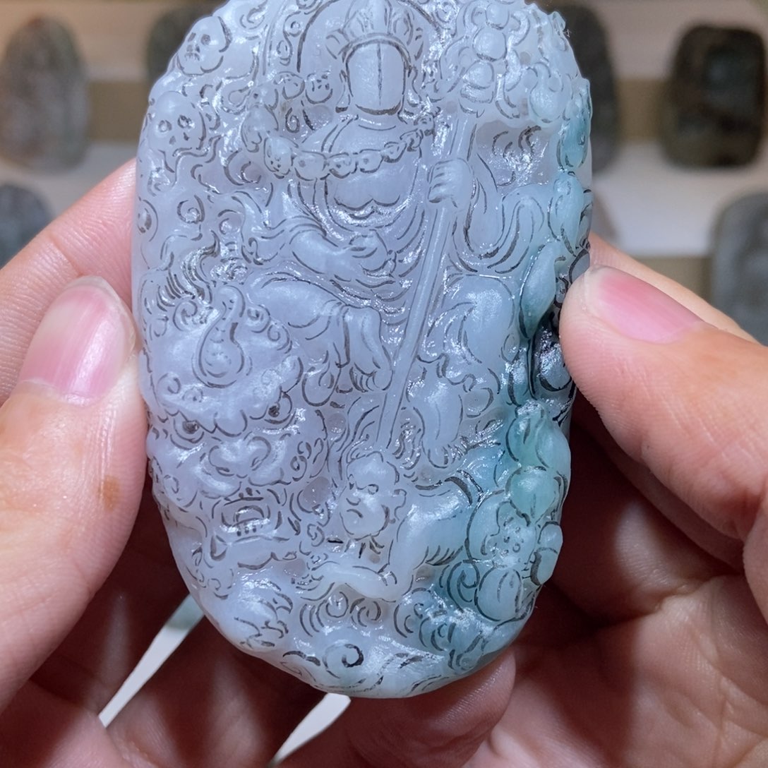 喜***雨定制翡翠未镶嵌定制