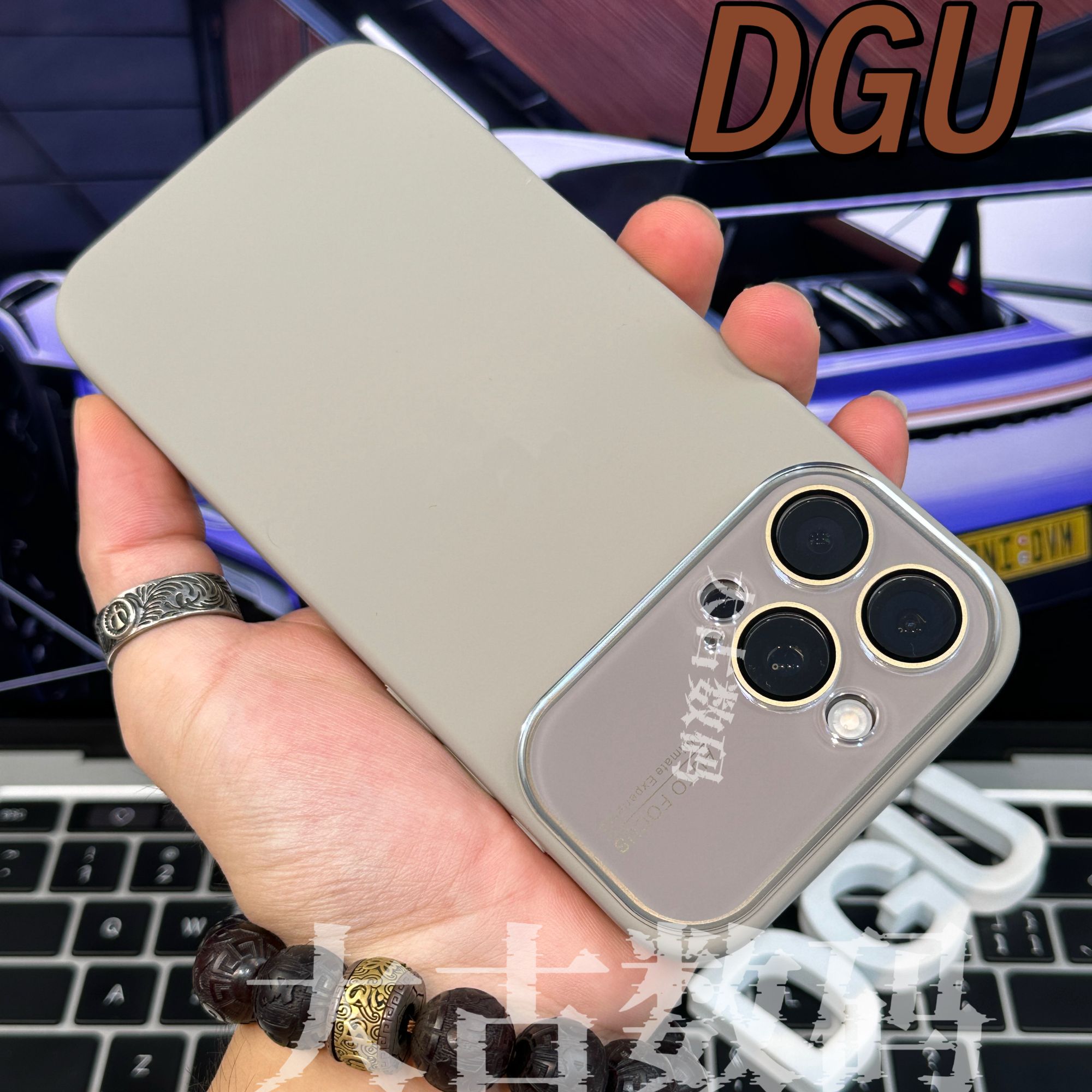 护镜大视窗【拍照按键】液态适用于iphone17promax/16/15/14手机壳