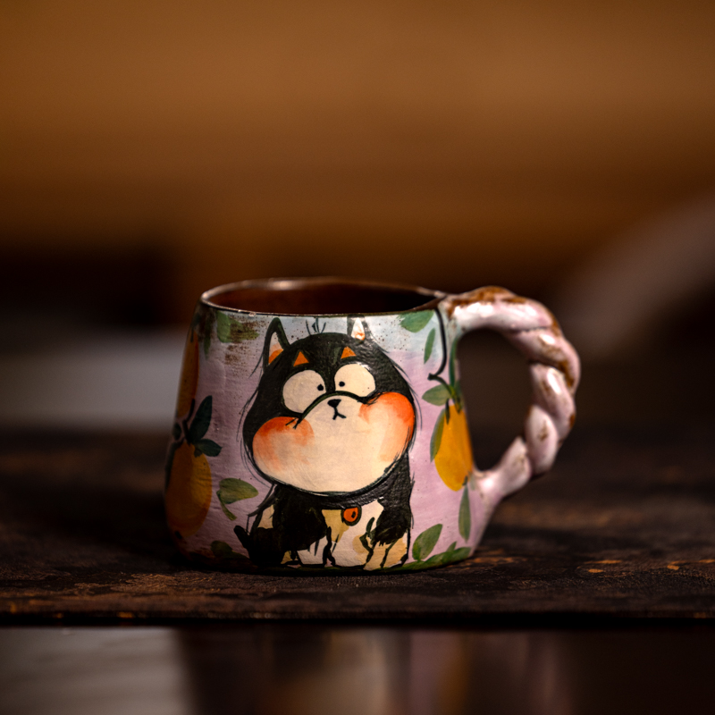 148景德镇高温釉下彩手工手绘设计师款式