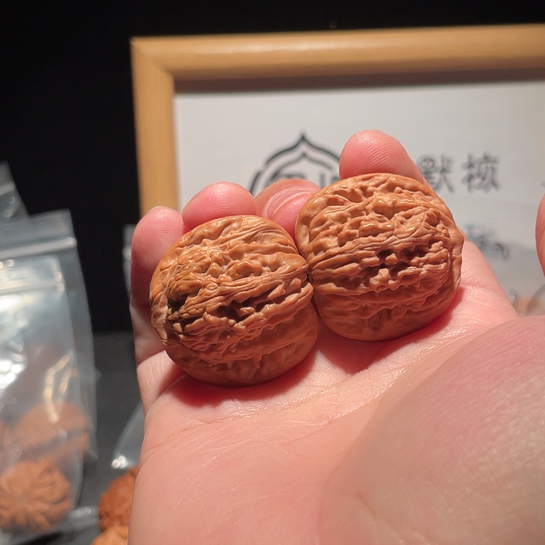 吊坠文玩核桃34全是汉高楼