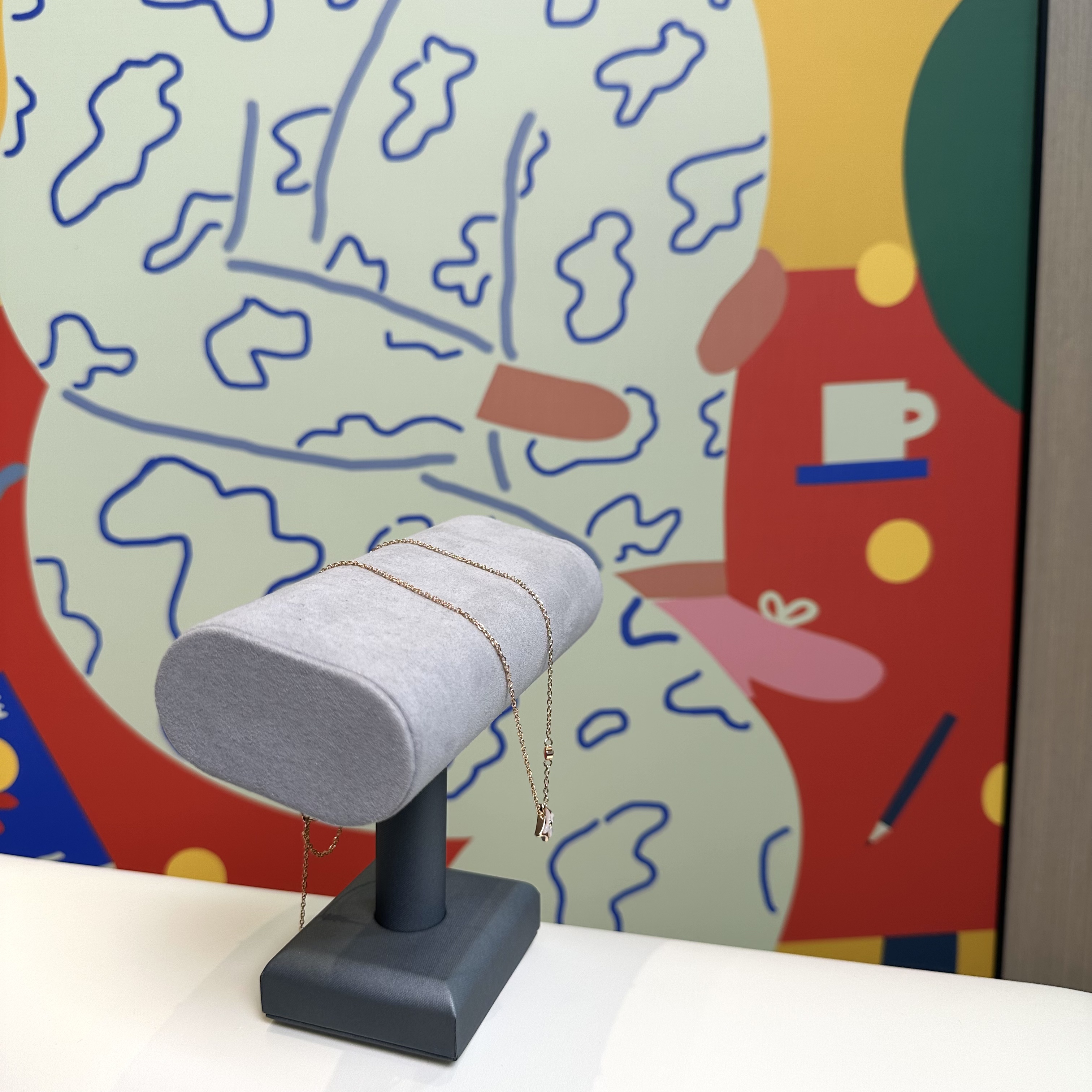 合金项链 气质温柔【老花项链】